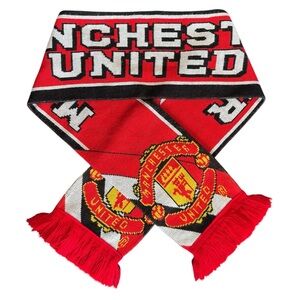 Manchester United Rare Limited Edition Scarf, Official Merchandise, NWOT